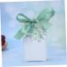 Gatuida 20pcs European Style Wedding Tiny Presents Small Gifts Happy Candy Mori Department Tiny Gifts Shapermints Candy Favor Boxes Puff Mints Silk Ribbon Peppermints Candy Paper Gift Box 1 count (Pack of 1) Green - Buy Online on GoSupps.com