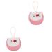 Minkissy 2 pieces women bands storage bag tampon organizer women bands wallet first period kit tampon wallet cute make-up bag tampon bag holder carrying bag for women package