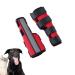 Dog Knee Brace 2-Pack Dog Rear Leg Brace for Rehabilitation of Injured Dislocated Patella Torn ACL Arthritis or Diseased Legs Dog Canine Rear Hock Joint Wrap|Red (L)