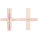 Sauna Hourglass - 15 Minute Timer with Pink Sand | Heat Resistant Wooden Clock for Sauna Rooms | Perfect Gift - Buy Online on GoSupps.com