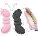 High Heel Grips - 3 Pairs Reusable Gel Pads & Shoe Clips for Comfort | Black Cushion Cushioning Solution - Buy Online on GoSupps.com