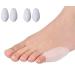 Pedimend tailor bale relief gel-pads-4 pieces |Small toe separator |Pinky toes Straightener Display protection film |Bunionette Display protection film Guard Sleeve