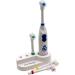 CyP Brands Real Madrid Toothbrush - Battery Operated Vibrating Oral Hygiene Brush | Official White Dental Care Product - Buy Online on GoSupps.com