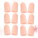 Healeved Silicone Gel Toe Sleeve Protectors - 18 Pairs/12pcs Anti-Friction Toe Covers - Skin Color - 4.5X2.1 cm - Buy Online on GoSupps.com