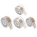 DOITOOL Tape Double Sided 4 rolls Strips Widen Anti Adhesive Invisible Tapes Sweat Eye Watereyelid Material Double Sided Tape