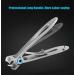 Nail Clippers Fingernail Cut Nippers Manicure Scissors Stainless Steel Pedicure Tools Professional Fingernail Toenail Stainless Steel Nail Cutter Trimmer for Seniors Adult Men Women (Color : Black S Black - Buy Online on GoSupps.com