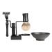 Grandslam Shaving Kit for Men - Safety Razor Brush Soap & Stand - Premium Stainless Steel Bowl Gift Set - Buy Online on GoSupps.com
