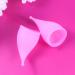 2pcs Pink Silicone Cups for Women - Soft Rubber 8x4.2 CM - Ideal for Comfort & Versatility - Buy Online on GoSupps.com
