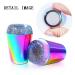 Colorful Silicone Nail Art Stamping Kit - DIY Manicure Tools & Nail Scraper for Creative Nail Designs - International Shipping - Buy Online on GoSupps.com