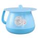 Portable Urinal Potty Plastic Thickening Potty Urinal Home Men and Women with Cover Adult Bedroom Blue