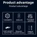 Dewedrt New Violent Fan Internet Celebrity Hair Dryer High-Speed Brushless Motor Ducted Turbofan Three-Speed Speed Regulation Easy Install - Buy Online on GoSupps.com