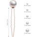 Charonle 32 Pieces Wedding Pearl Hair Pins Bridal Pearl Rhinestone Hair Pins Hair Accessories U Shape Barrette for Bride Bridesmaid Women Girls (Rose Gold) - Buy Online on GoSupps.com
