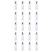 Jalzdieod 20X Steamer Nano Steamer Handy Mister Mist Moisture Face Sprayer Rechargeable Mini USB (White)
