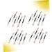 VINTORKY 30pcs Eye Shadow Applicator Eyeshadow Brush Face Blush Sponge Tipped Oval Makeup Tool - Buy Online on GoSupps.com