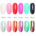 White Pearl Chrome Nail Powder - Holo Glitter for Stunning Nails | Aurora Ice Shimmer Pigment Powder (2pcs) | Gzsyy - Buy Online on GoSupps.com