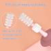 MQIZE Baby Toothbrush 12+ Months | Replaceable Tongue Cleaner | 360 Clean with Baffle | BPA Free (Red) - Buy Online on GoSupps.com