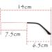 Buy Vintage Metal Frame Glasses Replacement Arm & End Caps | International Shipping Available - Buy Online on GoSupps.com