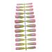 dijiusidy 24 Pieces Nails Full Cover Elegant Gradient Style Artificial Nail Tips Manicure Decoration Fingernail Accessory ch01