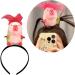 hgnxa Cute Capybara Hairband Cartoon Animal Hairband Hair Hoop for Youngsters and Cosplay Stylish Kids Girls Headdress Jewelry Brown - Buy Online on GoSupps.com
