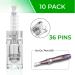 Dr. Pen Ultima A10 Replacement Cartridges - 10 Pack - 0.25mm 36 Pins Bayonet Slot - Disposable Parts - Buy Online on GoSupps.com