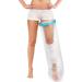 Plaster protection waterproof leg shower protection for a plaster bone shower protection leg waterproof protection showers shell for plasterbone leg protection for adults for swimming keeping a bandage dry 104cm