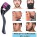 Derma Roller Hair Growth & Skin Rejuvenation for Men and Women - 0.25mm Microneedling Roller for Beard, Scalp, Anti-Ageing, Wrinkle Reduction, Hair Regeneration & Scar Treatment - Buy Online on GoSupps.com