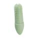 JISADER Pet Oral Care Finger Brush for Dogs and Cats - Gentle Tool Green