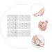 HEALLILY 6Pcs Toe Corn Treatment Pads - Pain Relief Callus Cushions for Foot - White - Buy Online on GoSupps.com