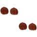Healeeved 4 pieces walnut-fitness handball hand training balls walnut hand massage-baoding-ball walnut massage balls Chinese handmade balls muscle balls walnut core sport lip gloss