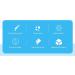 Jeanoko Emergency Wound Closure Device - 2pcs Zip Stitch Sutures for Scar Reduction & Wound Care - Buy Online on GoSupps.com