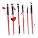 minkissy 6pc Set Makeup Brush Cosmetics Brush Makeup Tools Portable