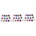 Beavorty 36 Boxes Eye Shadow Powder Pearl Eyeshadow Palette Eyeshadow Powder Kit Glitter Flash mediumx3pcs Assorted Colorx3pcs