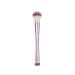 Make up brush facial brush double-ended make-up eye brush cosmetic brush for eyeshadow and powder brush for blush bronzer synthetic bristles glov (let it glow or stay matte 2 in 1)