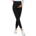 Meanzoo Women's Maternity Scrub Pants Jogger Scrubs Large Black