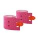 Perforated Muscles Sports Tape Therapeutic Care Elastic Bandage Breathable 5CM*5M Sports Kinesiology for Muscle Joints Physical Therapy Tape for Knee Ankle Shoulder Plantar Fasciitis 2 Rolls Pink