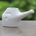 Traveller's Ceramic Neti Pot with 5 Sachets Neti Salt - Nasal Cleansing Kit - Buy Online on GoSupps.com