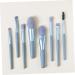 BIUDECO 8pcs Cosmetics Brush Eyeshadow Makeup Facial Kit Makeup Brushes Face Powder Brushes Blue - Buy Online on GoSupps.com