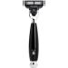 M HLE Vivo Shaving Set - Black Fibre Bowl & Gillette Compatible - High-Grade Resin - Buy Online on GoSupps.com