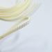 10mm Thin Plastic Hair Ties - Single-Colored Narrow Hair Bands | Tinkering Hair Accessories - White - Buy Online on GoSupps.com