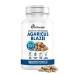 Nutriheim Agaricus Blazei Organic Mushroom Extract for Immune & Energy Support - 30% Polysaccharides & 180 Veggie Capsules - Non-GMO Gluten-Free Vegan-Friendly Supplement