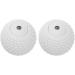 Trigger Point Ball 2 Pack - Gray & White Portable Muscle Roller Massager for Deep Relaxation & Exercise - Buy Online on GoSupps.com