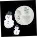 Zerodeko Capacillos para Cupcake Santa Claus Candy Silicone Ice Cube Trays Baking Cupcake Pan Silicone Candy Molds Candle Molds Snowman Candy Mold De para Gelatinas White Chocolate Decorate - Buy Online on GoSupps.com