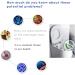 EGV-50 Pcs Disposable Plastic Toilet Seat Covers for Baby & Pregnant Women | Waterproof WC Cushion in Independent Packaging - Ideal for Travel - Buy Online on GoSupps.com