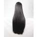 Chiguo 80cm Long Synthetic Wig for Women - Black Blonde Brown Red and White - Perfect for Cosplay Halloween & Carnivals | Includes Free Wig Cap & Hair Clip - Buy Online on GoSupps.com