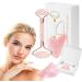 Natural Jade Scraping Set Facial Lifting Device Facial Gouache Massager Scraping Scraper Wrinkle Removing Beauty Instrument (Color : Pink Without Box) - Buy Online on GoSupps.com