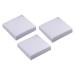 3 Pack Nail Art Drawing Plates Paper Disposable Nail Polish Color Mixing Paper Pad Foundation Pigment Blending Papers (White)