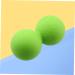 Hapinary Peanut Foot Massager - Deep Tissue Vibration Roller & Trigger Point Ball for Yoga & Relaxation - Medium Green - Buy Online on GoSupps.com