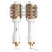 Hair Blow Dryer and Styler Dryer Brush with Negative Ion Anti-frizz Four in One Hot Air Brush Dryer for Straightening Curling Drying Salon