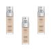 L'Oreal Paris L'Or al Paris Accord Parfait Makeup Base 1.R Ivory Pink Pack of 3 (3 x 30 ml)