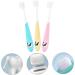 Buy Healeved 3ST Children's Toothbrush - Kid-Friendly Oral Hygiene with Tongue Cleaner & Small Bristles | International Shipping Available - Buy Online on GoSupps.com